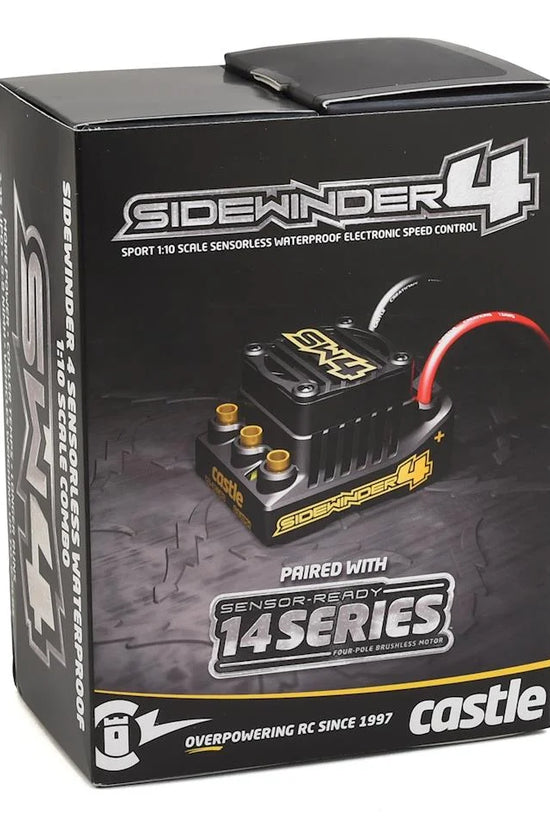Castle Creations Sidewinder SW4 Waterproof 1/10 ESC/Motor Combo w/1410 (3800kV)