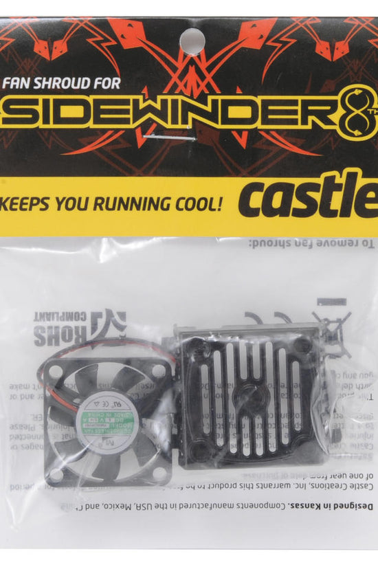Castle Creations Sidewinder 1/8 Fan