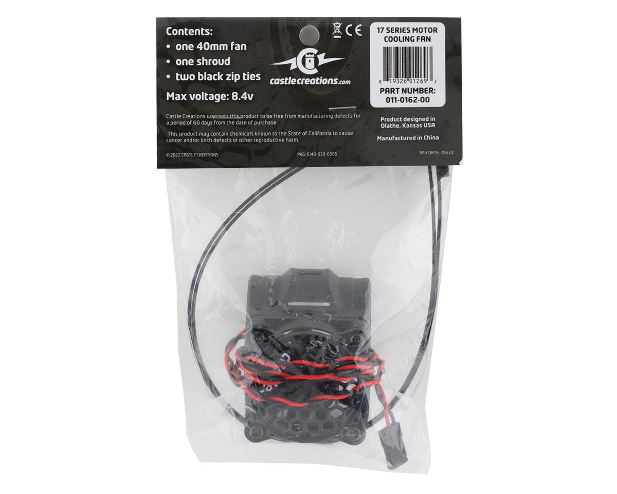Castle Creations 1700 Series 40mm Motor Cooling Fan