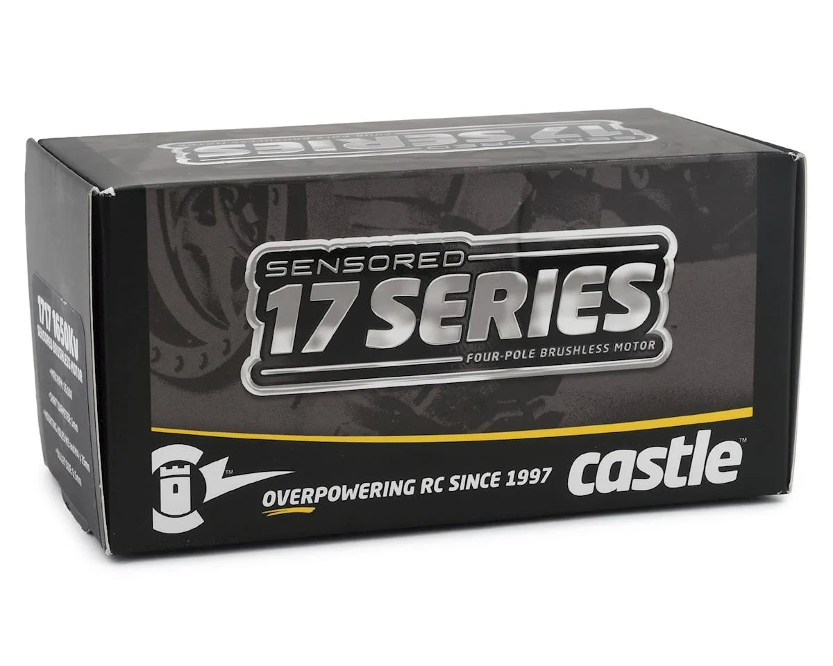 Castle Creations 1717 Sensored 4-Pole Brushless Motor (1650Kv) 1/8 Scale