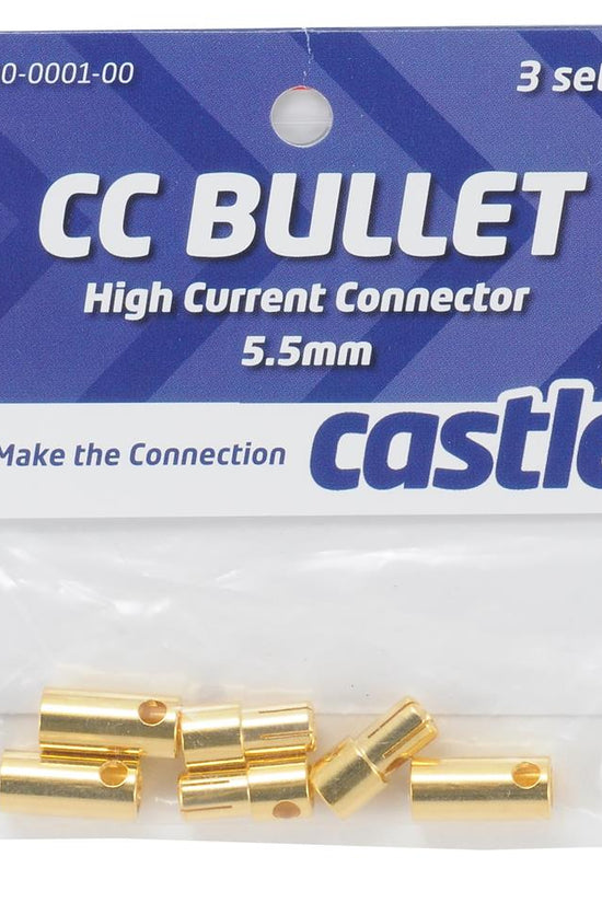 Castle Creations 5.5mm High Current Bullet Connector Set