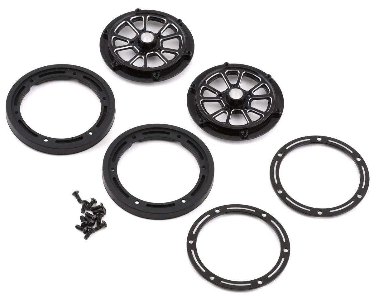 DragRace Concepts Bravo Ultra Lock Front Wheels (Black) (2)