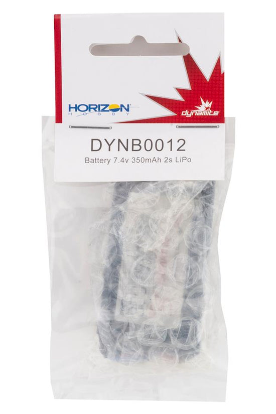 Dynamite DYNB0012 7.4v 350mAh 2S LiPo Battery : 1/24 SCX24 Deadbolt