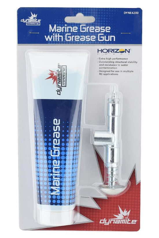 Dynamite DYNE4200 Grease Gun w/ 5 oz Marine / Boat Grease