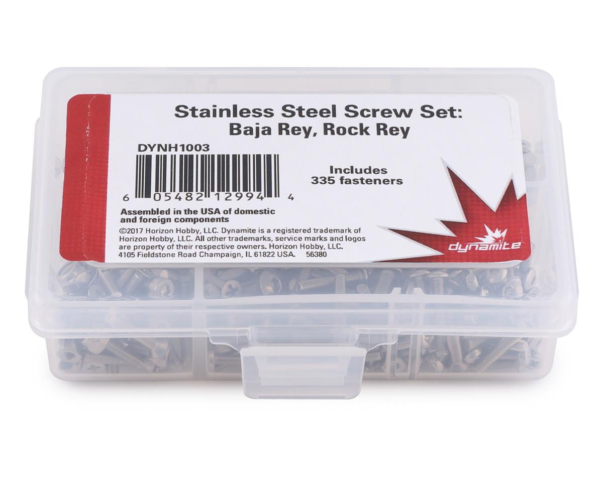 Dynamite Losi Baja Rey/Rock Rey Stainless Steel Screw Set