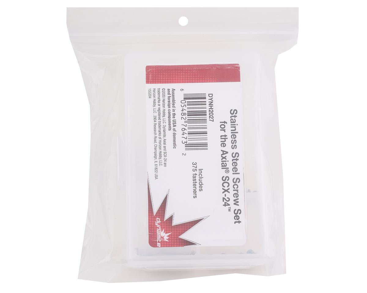 Dynamite Axial SCX24 Stainless Steel Screw Set