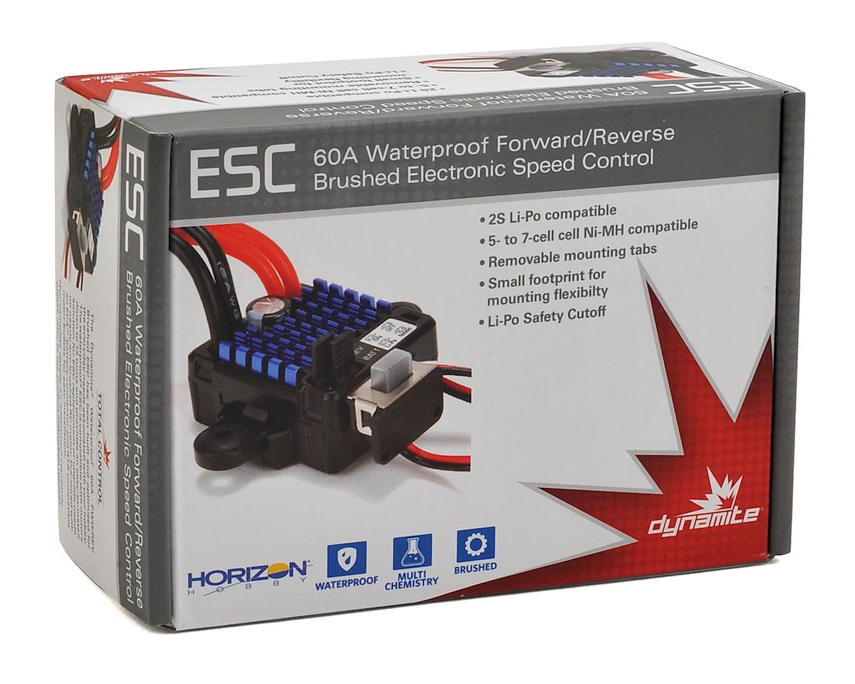 Dynamite 60A Marine Waterproof Brushed ESC
