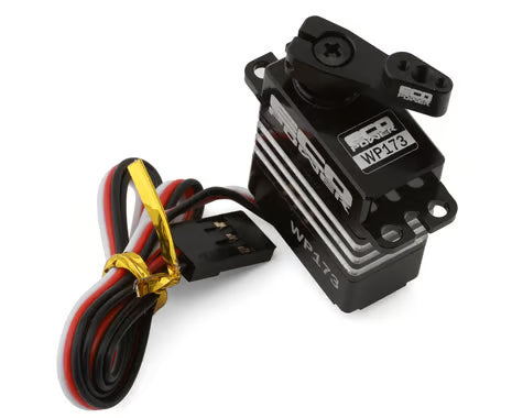 EcoPower WP173 Aluminum Digital Micro Servo (HV) (Waterproof) for ARRMA™ Groms, Losi™ NASCAR & other Mini vehicles