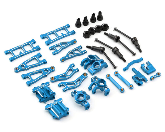 Furitek Ultimate Aluminum Upgrade Combo (Blue)1/18 Mojave Grom