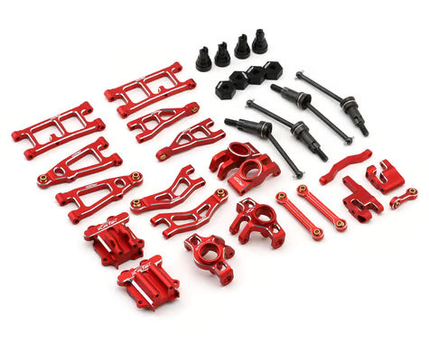Furitek Ultimate Aluminum Upgrade Combo (Red)1/18 Mojave Grom