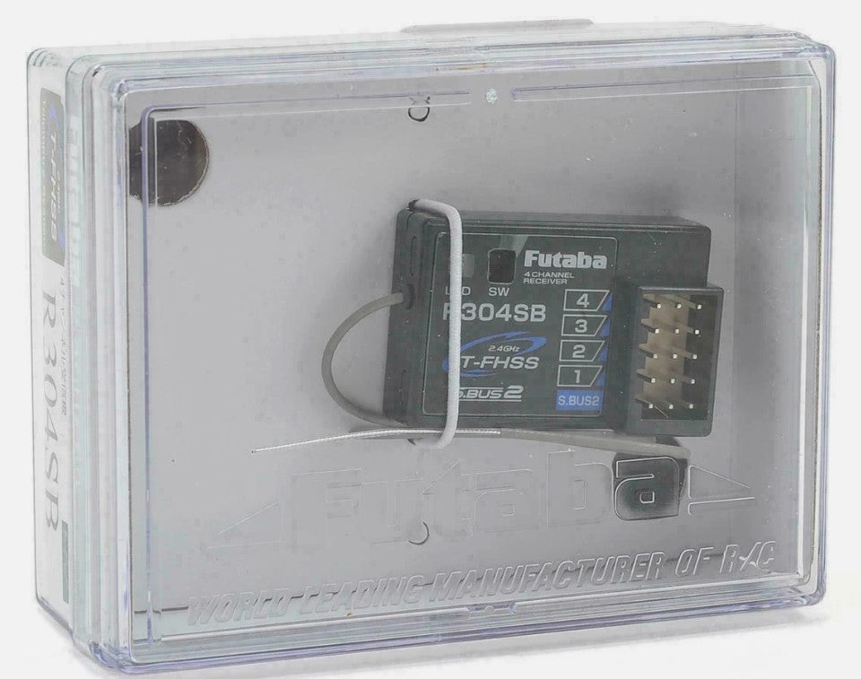 Futaba R304SB T-FHSS 4-Channel Telemetry Enabled 2.4GHz Receiver