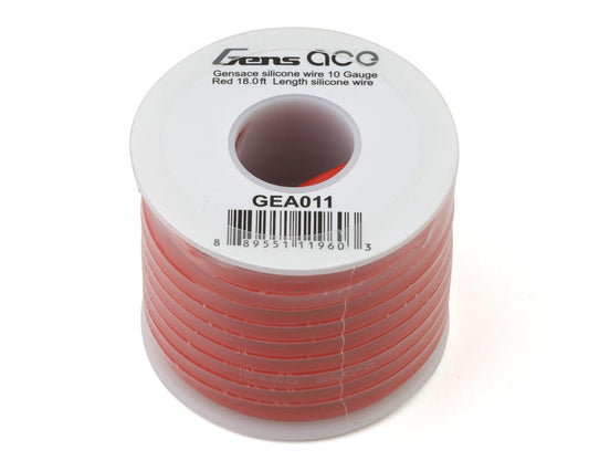 Gens Ace Silicone Wire (10AWG) (Red) (1 Feet)