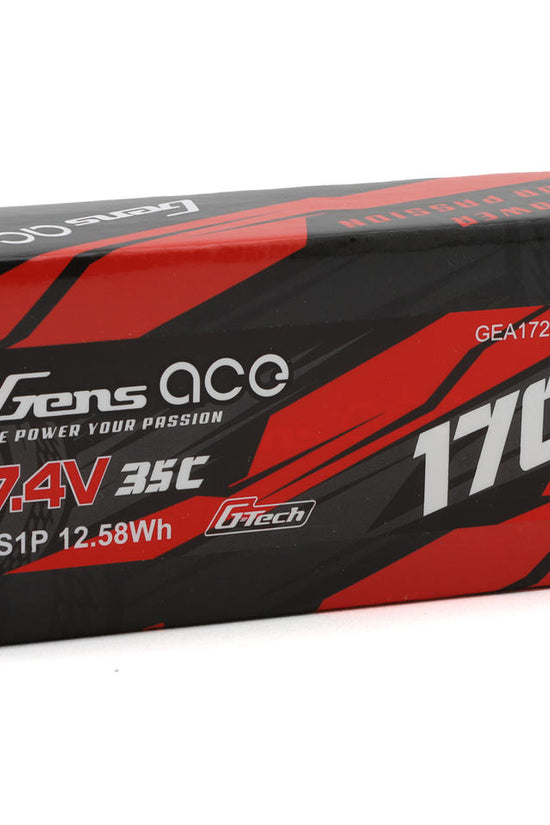 Gens Ace G-Tech Smart 2S Hardcase LiPo Battery 35C (7.4V/1700mAh) w/iEC2 Connector