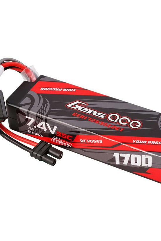 Gens Ace G-Tech Smart 2S Hardcase LiPo Battery 35C (7.4V/1700mAh) w/iEC2 Connector