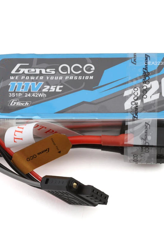 Gens Ace G-Tech Smart 3S LiPo Battery 25C (11.1V/2200mAh) w/Universal Connector