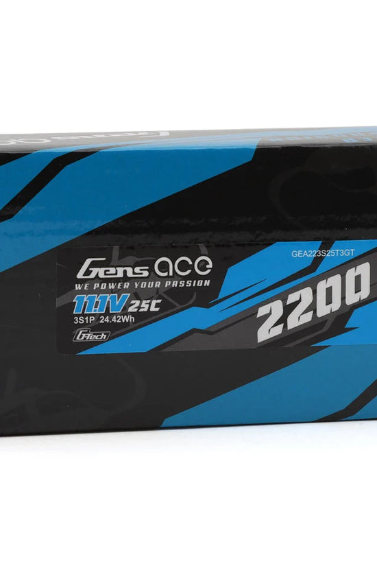 Gens Ace G-Tech Smart 3S LiPo Battery 25C (11.1V/2200mAh) w/Universal Connector