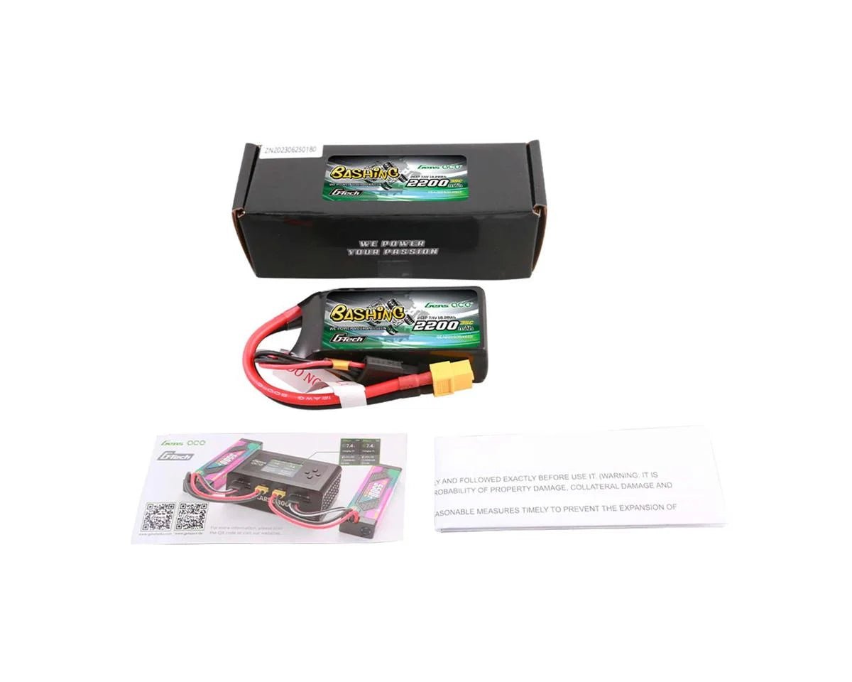 Gens Ace G-Tech Smart 3S Lipo Battery 35C (11.1V/2200mAh) w/XT60