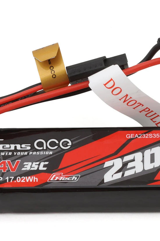 Gens Ace 2S 35C G-Tech Lipo Battery Pack (7.4V/2300mAh) w/iEC2 Connector