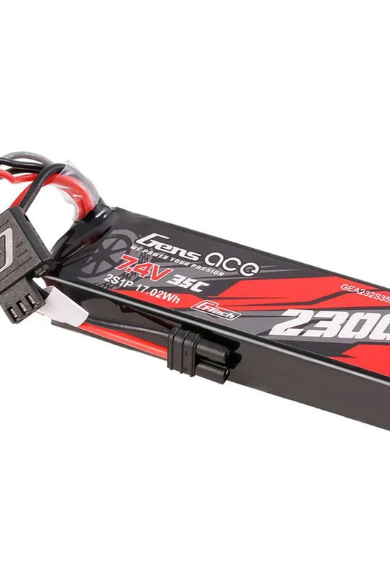 Gens Ace 2S 35C G-Tech Lipo Battery Pack (7.4V/2300mAh) w/iEC2 Connector