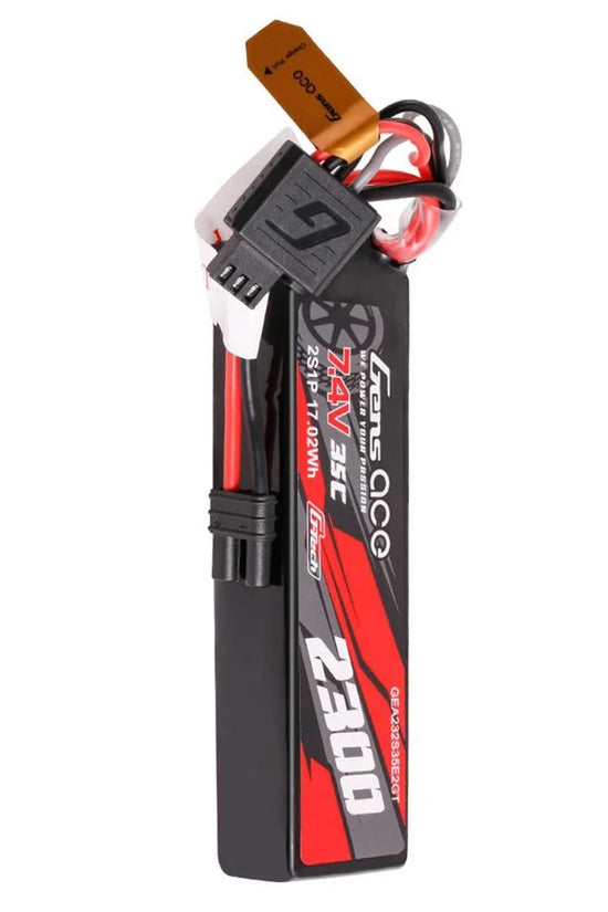 Gens Ace 2S 35C G-Tech Lipo Battery Pack (7.4V/2300mAh) w/iEC2 Connector