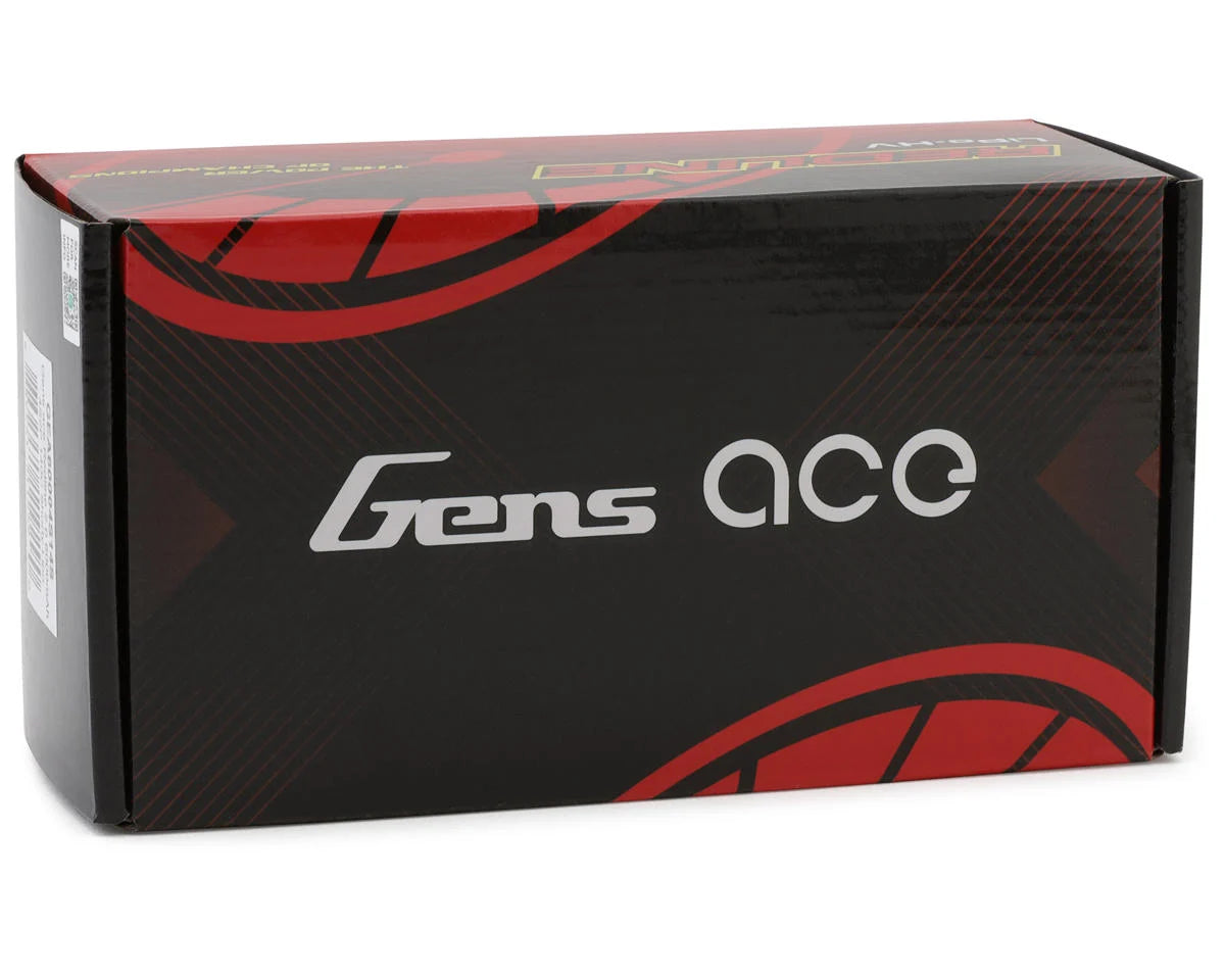Gens Ace Redline 2.0 4S Shorty LiHV Battery 140C (15.2V/6000mAh) w/5mm Bullets
