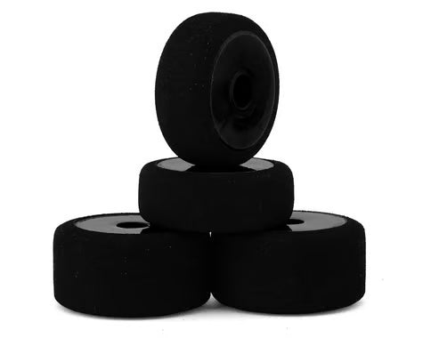 HackFab (4) (Black) Losi Micro-B Foam Tires