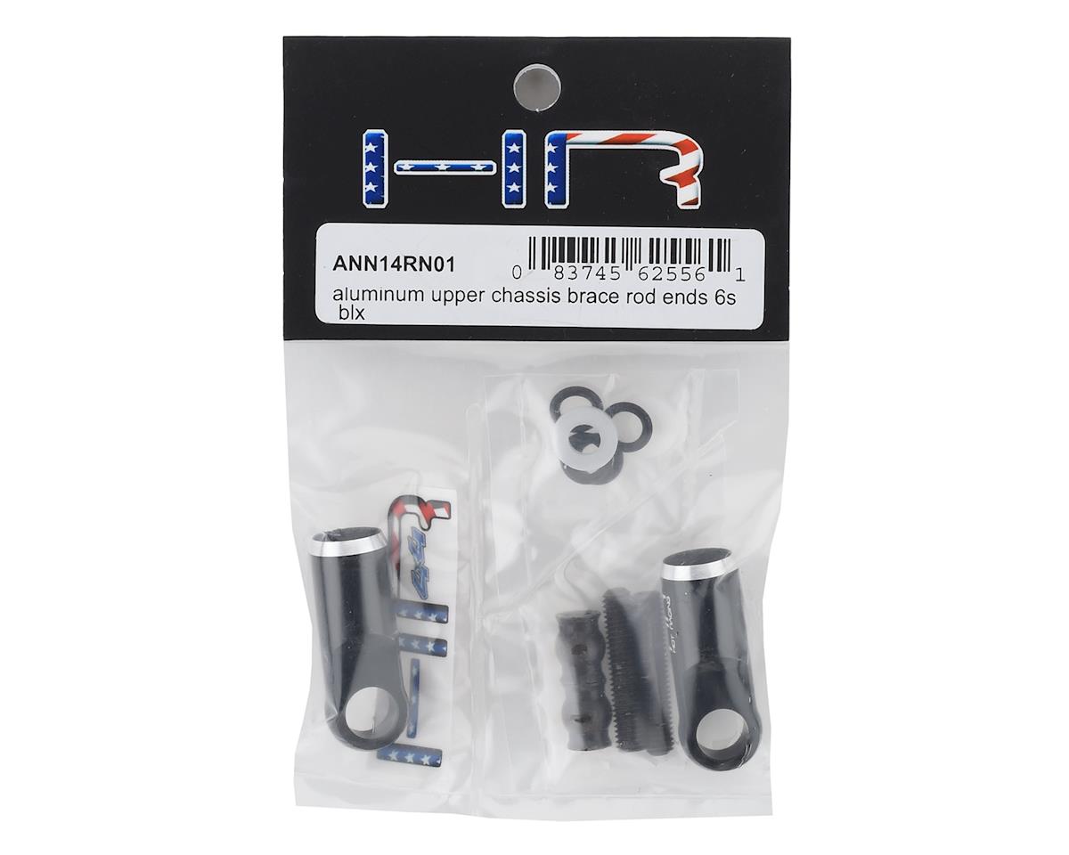 Hot Racing Arrma 1/8 Aluminum Upper Chassis Brace Rod Ends (2)