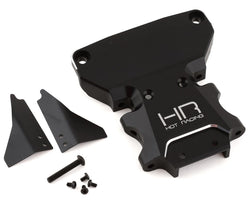 Hot Racing Traxxas Rally/Slash LCG 4x4 Aluminum Rear Bulkhead (Black)