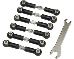 Hot Racing Stainless Steel Turnbuckle Kit, for Traxxas 4 Tec 2