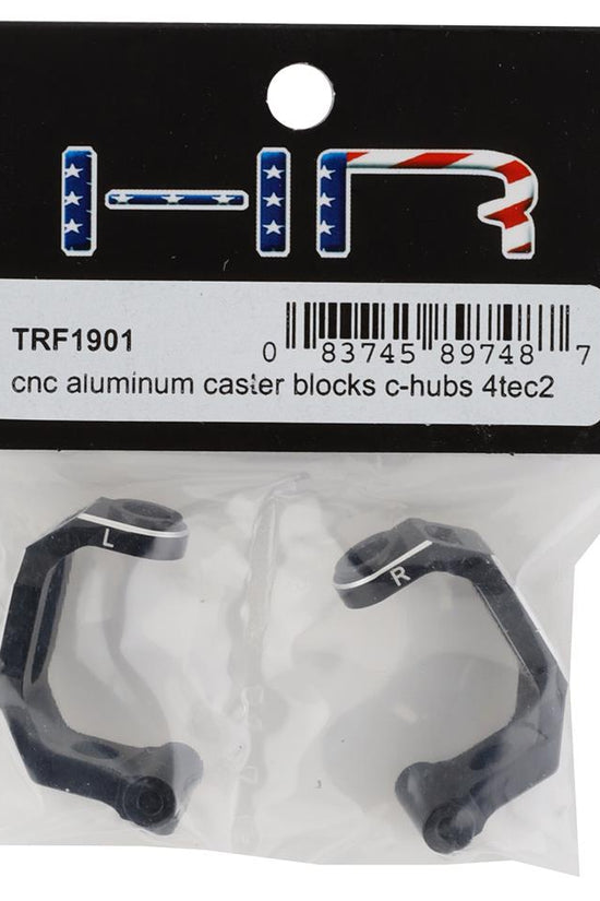 Hot Racing CNC Aluminum Caster Blocks (C-Hubs), 4-Tec 2.0