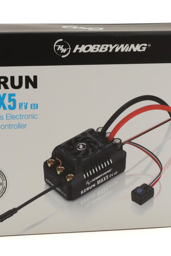Hobbywing EZRun MAX5 HV G2 1/5 Scale Waterproof Brushless ESC (250A, 6-12S)