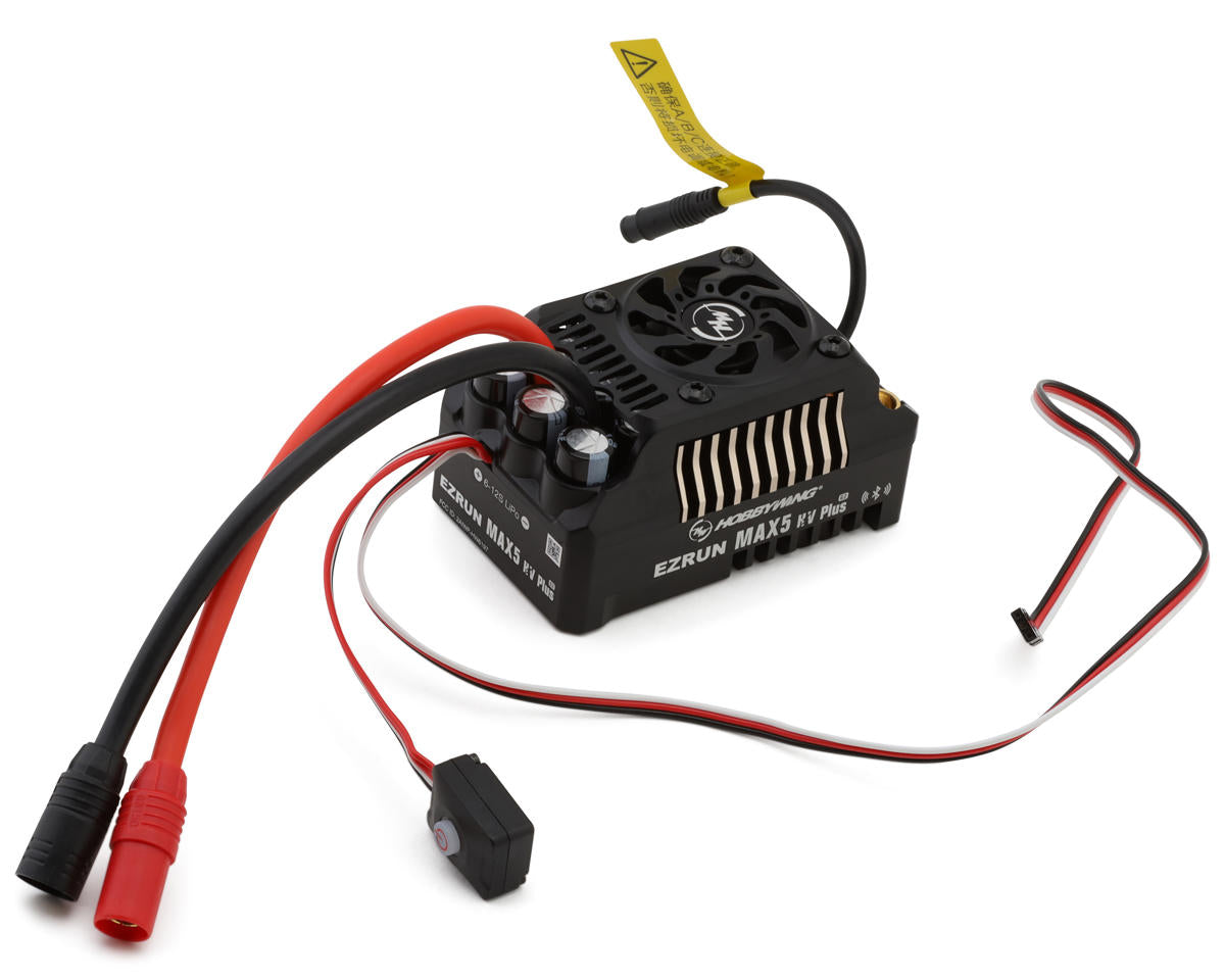 Hobbywing EZRun MAX5 HV Plus G2 1/5 Waterproof Sensored Brushless ESC (6-12S)