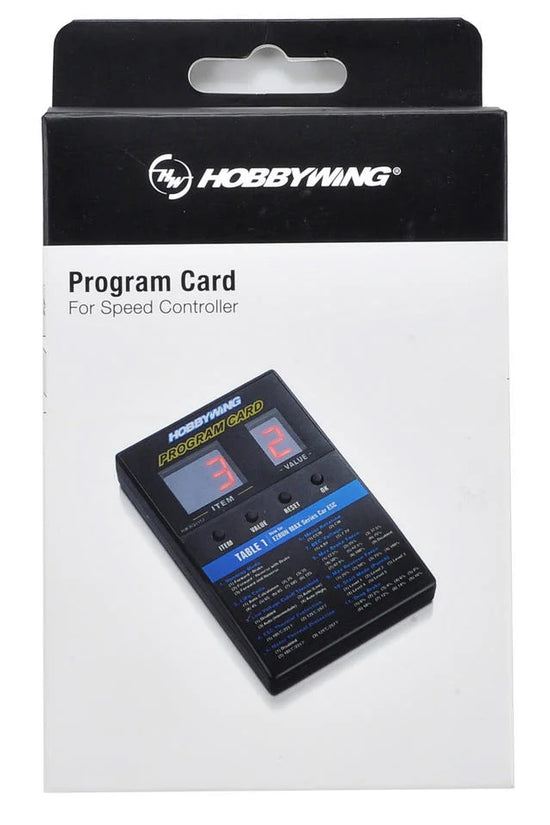 Hobbywing XERUN /QUICRUN / EZRUN ESC Series LED Program Card
