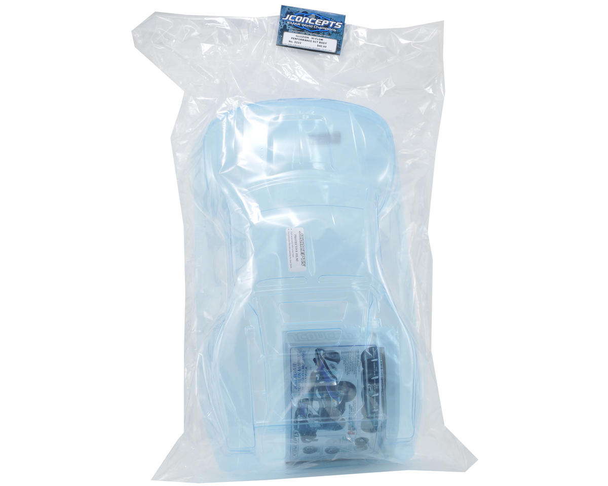JConcepts Illuzion Hi Flow Short Course Body (Clear) One Size Fits Most