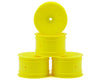 JConcepts 12mm Hex Mono 2.2 Rear Wheels (Yellow) (4) (B7/B6/B74/RB6)