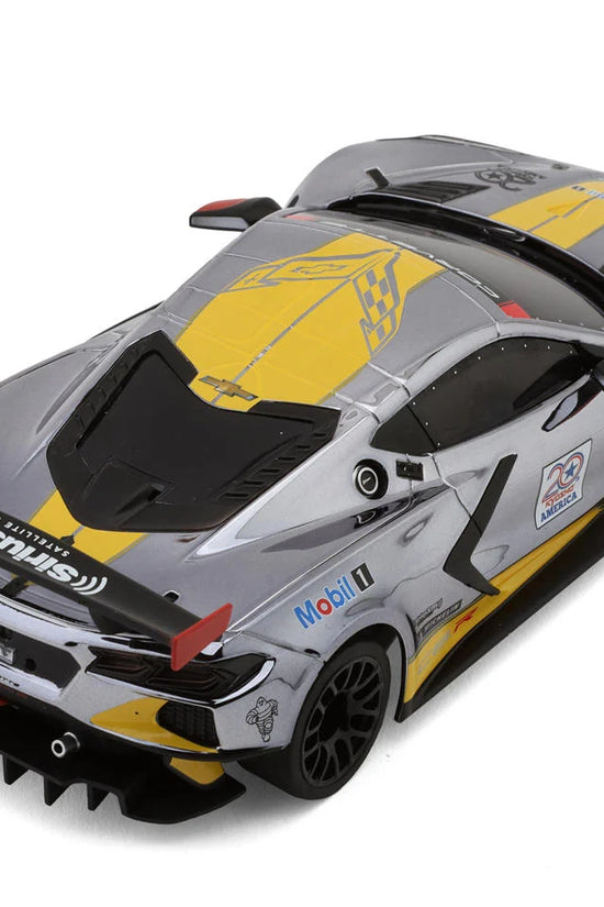 Kyosho MR-04 Mini-Z RWD ReadySet w/Chevrolet® Corvette® C8.R Body (Chrome/Yellow) w/KT-531P 2.4GHz Radio