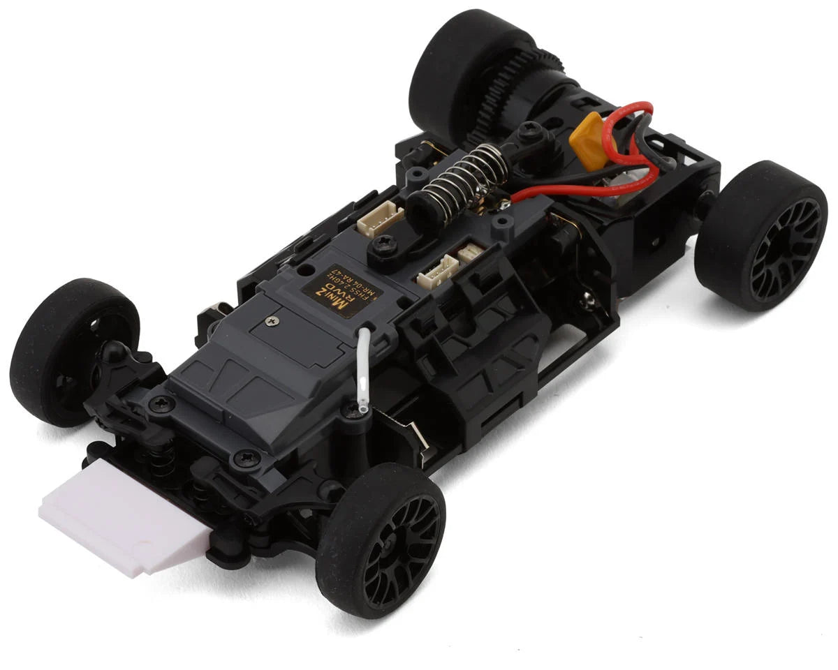 Kyosho MR-04 Mini-Z RWD ReadySet w/Chevrolet® Corvette® C8.R Body (Chrome/Yellow) w/KT-531P 2.4GHz Radio