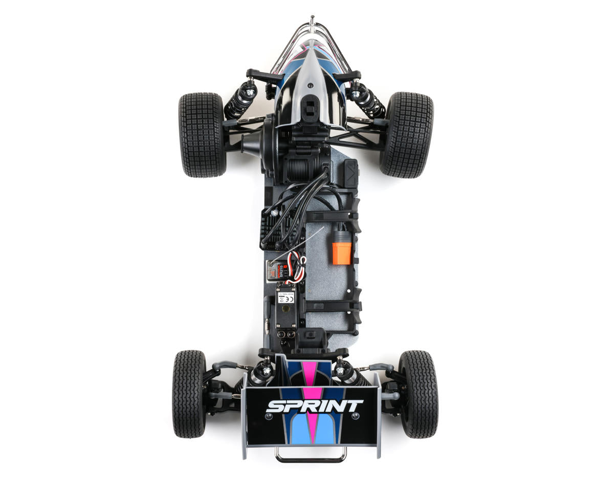 Losi 22S 1/10 Brushless 2WD RTR Sprint Car (Blue) w/SLT2 2.4GHz Radio