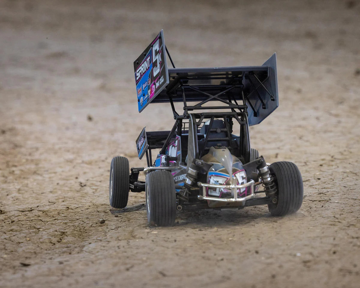 Losi 22S 1/10 Brushless 2WD RTR Sprint Car (Blue) w/SLT2 2.4GHz Radio