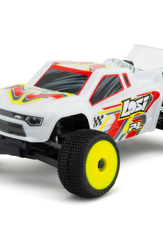 Losi Micro-T 1/28 RTR 2WD Stadium Truck (White) w/2.4GHz Radio, Battery & Charger