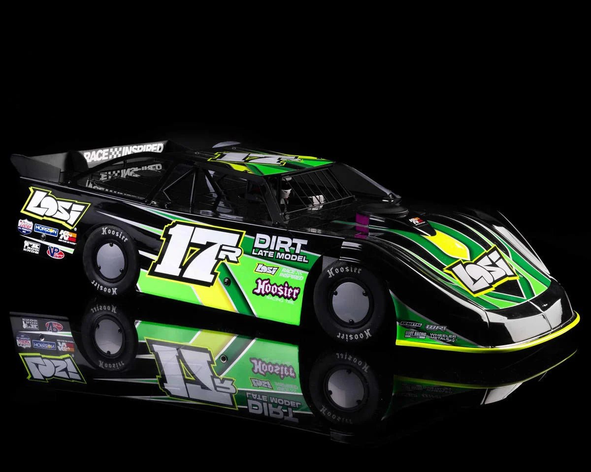 Losi 22S 1/10 Brushless 2WD RTR Dirt Late Model Car (Green) w/SLT2 2.4GHz Radio