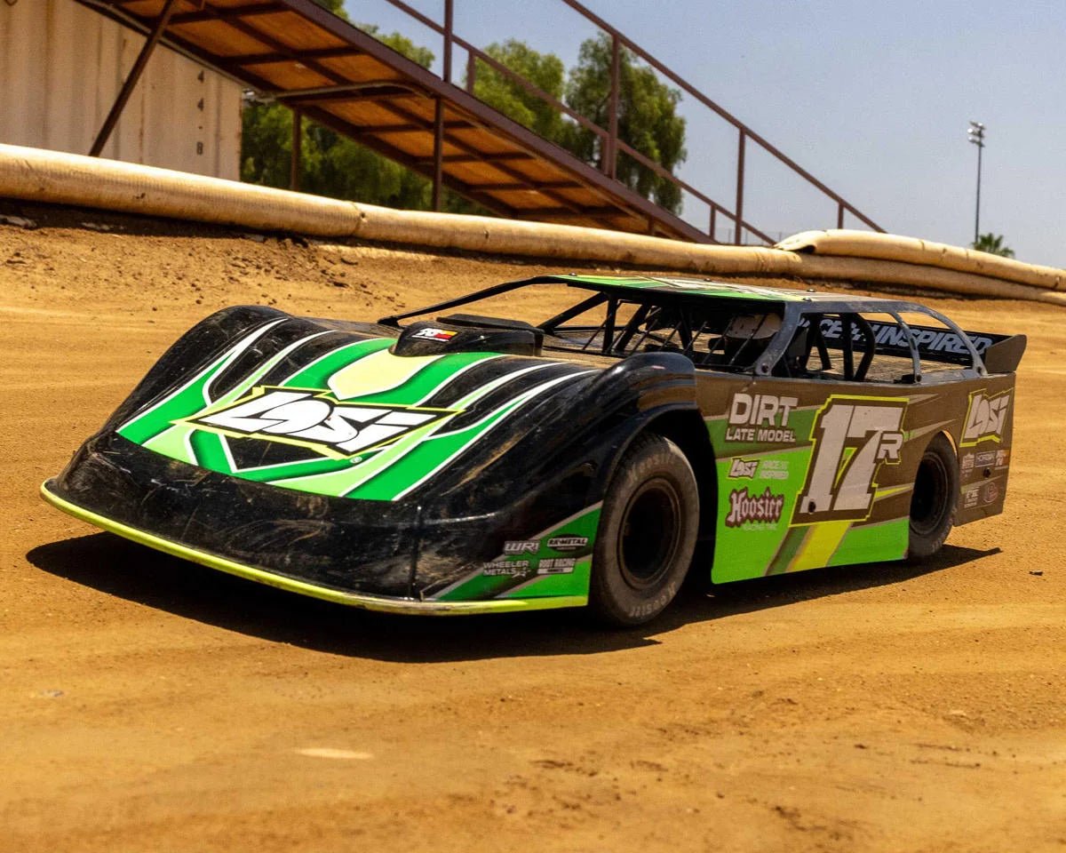 Losi 22S 1/10 Brushless 2WD RTR Dirt Late Model Car (Green) w/SLT2 2.4GHz Radio