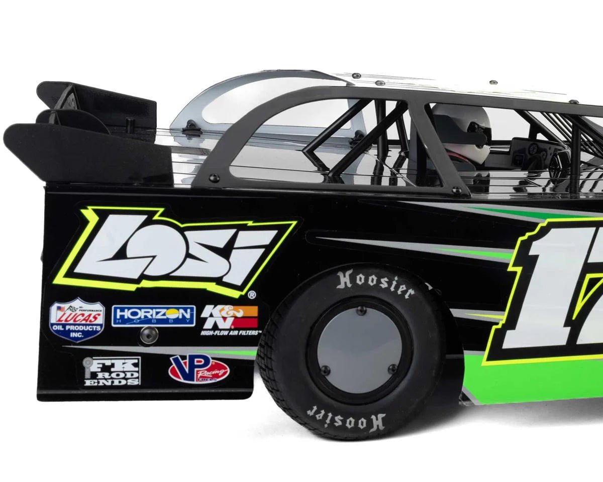 Losi 22S 1/10 Brushless 2WD RTR Dirt Late Model Car (Green) w/SLT2 2.4GHz Radio