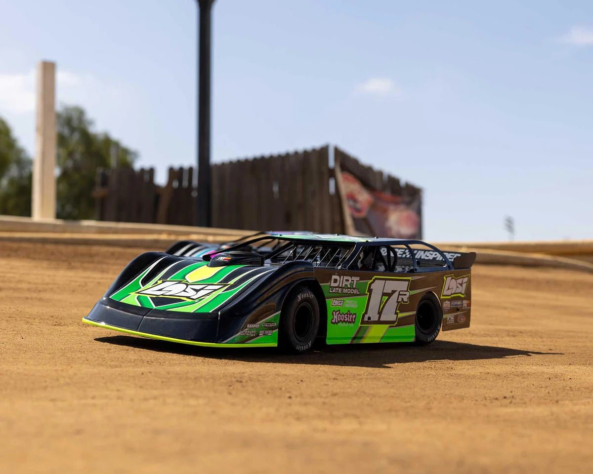 Losi 22S 1/10 Brushless 2WD RTR Dirt Late Model Car (Green) w/SLT2 2.4GHz Radio