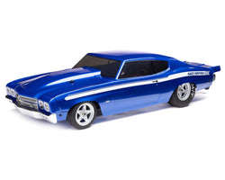 Losi 1/16 1970 Chevelle 2WD RTR Mini No Prep Drag Car (Blue) w/2.4GHz Radio, Battery & Charger