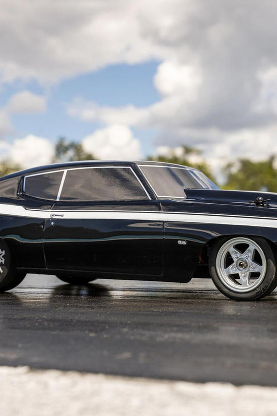 Losi 1/16 1970 Chevelle 2WD RTR Mini No Prep Drag Car (Black) w/2.4GHz Radio, Battery & Charger
