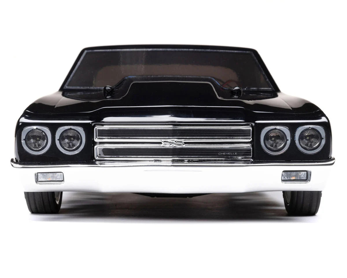 Losi 1/16 1970 Chevelle 2WD RTR Mini No Prep Drag Car (Black) w/2.4GHz Radio, Battery & Charger