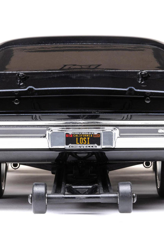 Losi 1/16 1970 Chevelle 2WD RTR Mini No Prep Drag Car (Black) w/2.4GHz Radio, Battery & Charger