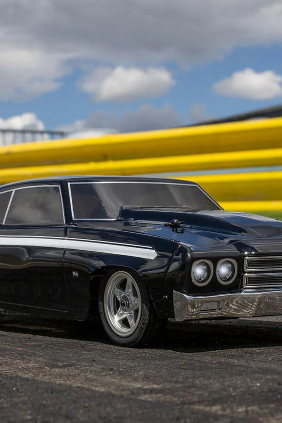 Losi 1/16 1970 Chevelle 2WD RTR Mini No Prep Drag Car (Black) w/2.4GHz Radio, Battery & Charger