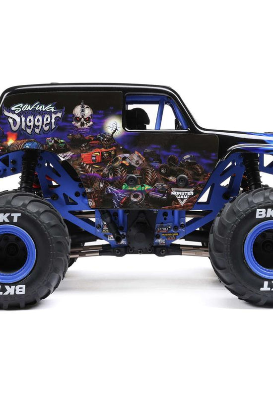 Losi 1/18 Mini LMT 4X4 Brushed RTR Monster Truck (Son-Uva Digger) w/SLT2 2.4GHz Radio, Battery & Charger